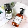 12PCS Waterproof Hand Soap Labels for Bottles, Bathroom/Kitchen Hand Soap