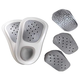 WalkFit Platinum Plantillas ortopédicas de apoyo de arco para fascitis plantar, alivian el dolor de pies, espalda, cadera, pierna y rodilla, mejoran el equilibrio de alineación de más de 25 millones vendidos (hombres 13-13.5)