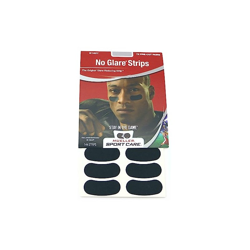 Mueller No Glare Strips, Solid Pink, No Logo, 36 Strips