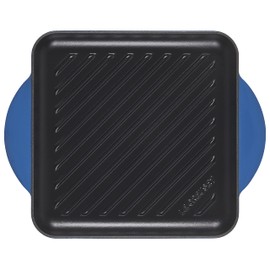 Le Creuset Enamaled Cast Iron Square Grill, 9.5", Marseille