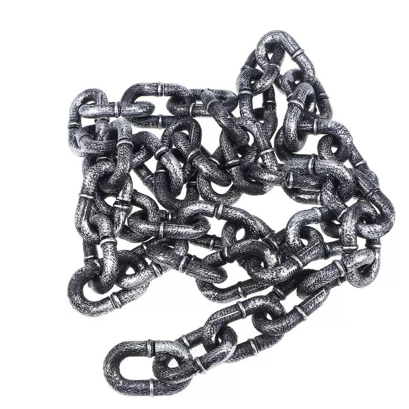 Skull and Bone 2m/6ft Chain Fake Rusty Chains - Halloween