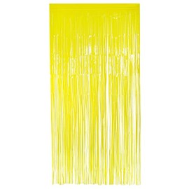 Boland - Neon Foil Curtain, 200 x 100 cm, Party Decoration for New Year's Eve, Wedding or Birthday, Decoration, Tinsel Curtain