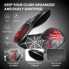 Golf Iron Head Covers Numbers Synthetic Leather Headcover Deluxe Value