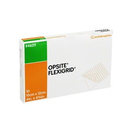 Smith & Nephew Opsite Flexigrid Transparent Dressings 4 x 4-3/4 - 10 Dressings by Smith & Nephew
