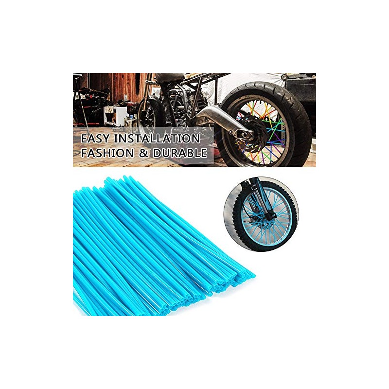 Wheel Rim Spoke Covers, 36 pcs Motocross Rims Off Road
