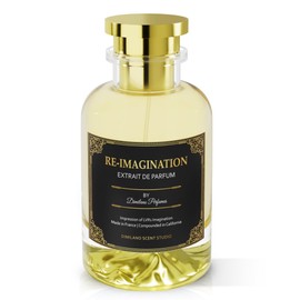 Re Imagination Impression of Imagination Eau de Parfum Citrus, Spicy Unisex Perfume Calabrian Bergamot, Sicilian Orange, Neroli & Woody Amber-Tea Base Premium Luxury Fragrance, 3.4 oz (100 ml)