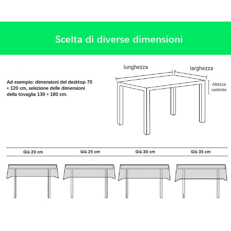 CIEEIN CIEHT Polyester Home Tablecloths Rectangular Table cloth Tablecover Wedding