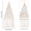 ORIGACH DIY Macrame Christmas Tree Wall Hanging kit Handmade Woven
