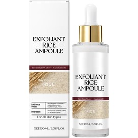 Ampolla Exfoliante De Arroz Blanco Y Negro Axnzp Limpieza Profunda