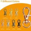 CODIRATO 70 PCS Swivel Clasps Keychain Clip Hook Lanyard Snap