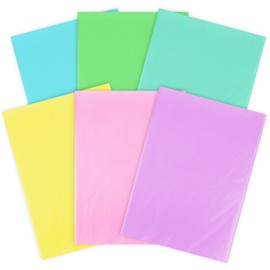 60 Sheets Spring Easter Tissue Paper, 20x14 Inches Pastel Color Wrapping Tissue Paper for Spring Easter Wedding Party Gift Supplies