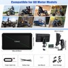CAMECHO 6 Inch Wireless Motorcycle Carplay Android Car, IP68 Waterproof