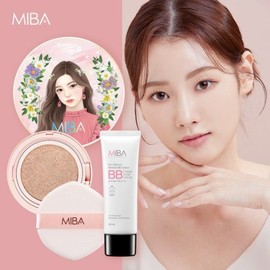 미바 왕쿠션 시즌2 본품1+리필1+비비크림1 MIBA King Cushion Season 2 Full Size 1 + Refill 1 + BB Cream 1