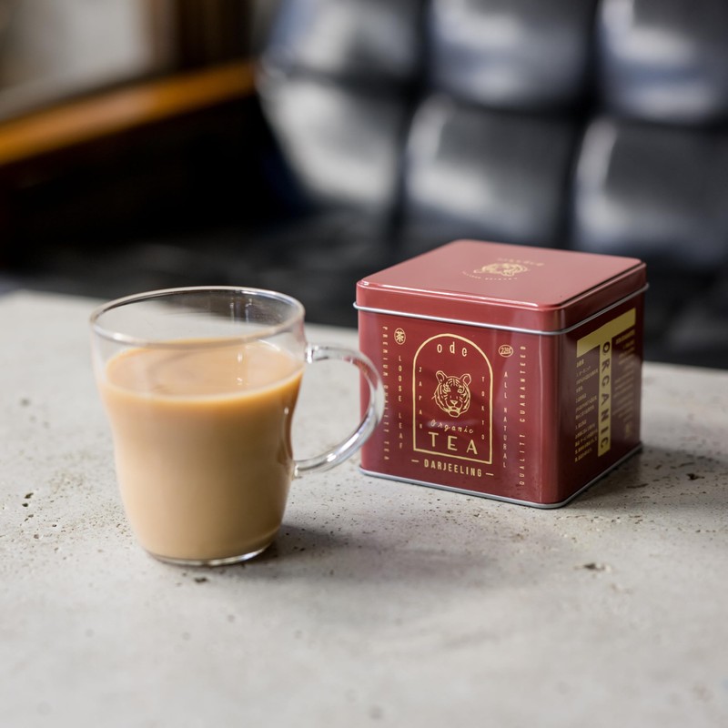 ode tea Organic Tea, Darjeeling, 8.1 oz (230 g) Can,