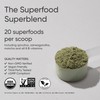 Sports Research® Organic Greens Superfood Powder w/Spirulina & Chlorella, Adaptogens,
