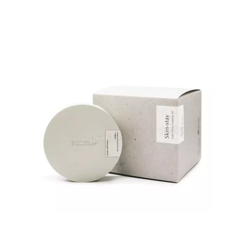 Soom37 숨37 스킨-스테이 소프트 글로우쿠션 본품+리필x2개 [01호] SU:M37 Skin Stay