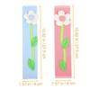 KOMBIUDA 2pcs Flower Decorated Refrigerator Door Handle Cover Kitchen Fridge