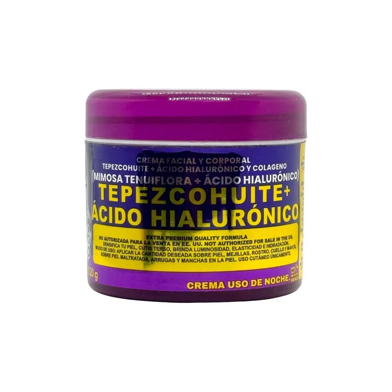 Crema De Tepezcohuite + Acido Hialurónico