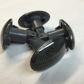 XKMT-4 PCs Smoke Side Fender Lights with LEDs Compatible With 1999-2010 F-350/F-450 Super Duty Dually trucks with factory installed fender lights [B01710TUL6]