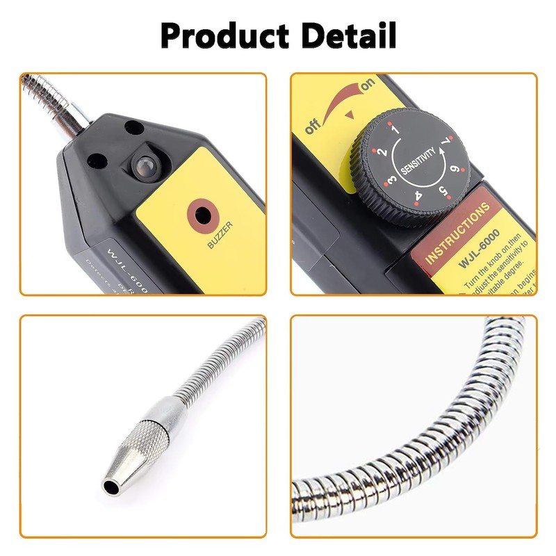 zmart Air Conditioner Gas Leak Tester Leak Detector R12 R134a