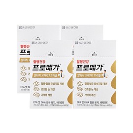 Other Chong Kun Dang Health Promega Altige Omega 3 Triple 760mg x 60 capsules, 4 boxes/Hb, 4 units, 60 tablets / 기타 종근당건강 프로메가 알티지 오메가3 트리플 760mg x 60캡슐 4박스 /Hb, 4개, 60정