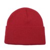 MASADA Women's and Men's Beanie Winter Hat, red