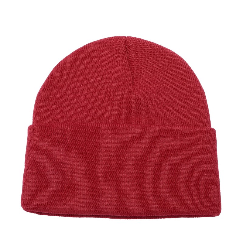 MASADA Women's and Men's Beanie Winter Hat, red