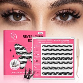 Gorgeous Olivia 88 Piezas Pestañas Postizas Kit Completo