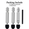 3PK 0.4mm Hardened Steel Integrated Nozzle for Anycubic Kobra X/Kobra