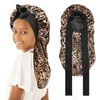 Kids Long Hair Bonnet for Sleeping - Double Layer Girls