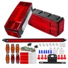 EXERAUO Boat Trailer Lights LED Kit, Submersible Boat Trailer Light,
