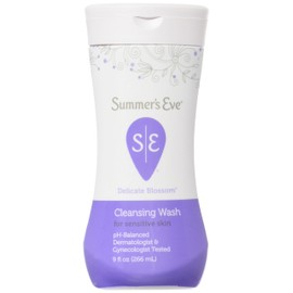 SUMMER'S EVE Feminine Wash for Sensitive Skin-Delicate Blossom-9 oz, 2 pk