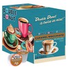 Double Donut Caramel Macchiato Flavored Coffee Pods, Medium Roast Coffee,
