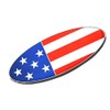 1Pc New Custom American Flag USA Side Rear Front Hood