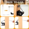 Hotop Self Locking Gate Gravity Latch Stainless Steel Spring Loaded