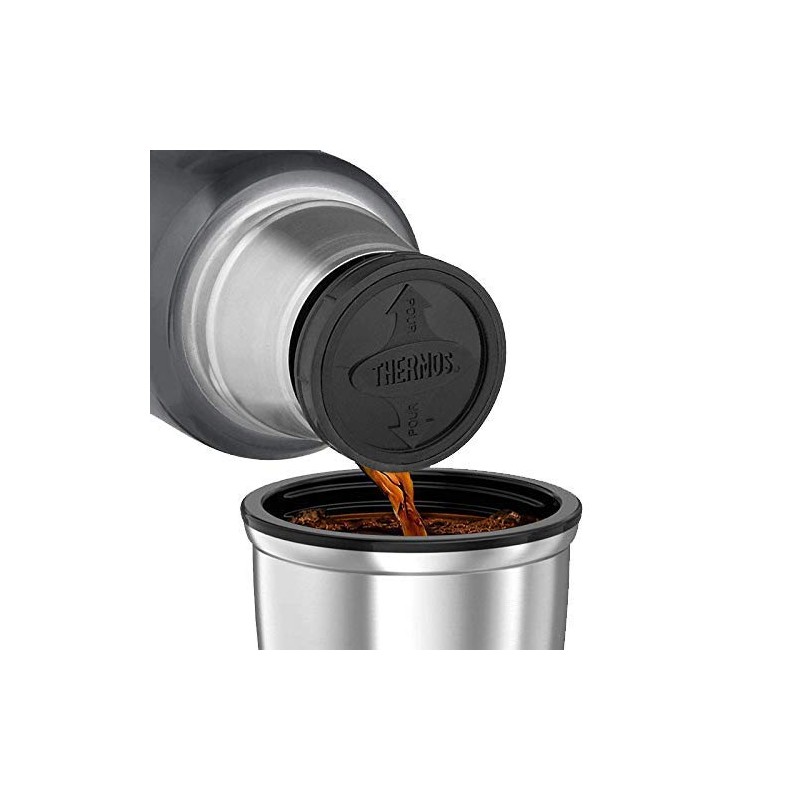 THERMOS 4003.999.001 Replacement Screw Cap for Vacuum Flask 4003 Stainless