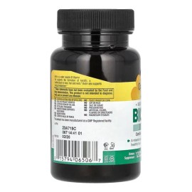 Biotina 5000mcg 120 Cápsulas Country Life Sin Sabor Vegano