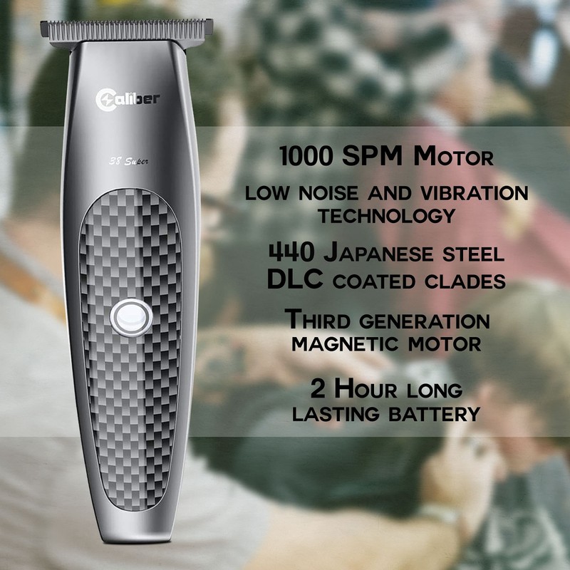 Caliber .38 Super Trimmer - Professional Cordless Hair Clipper with