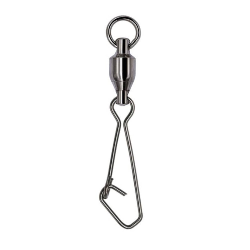 I-Snap Ball Bearings Swivels, Quick Snap, Stainless Steel, #0-10, Set