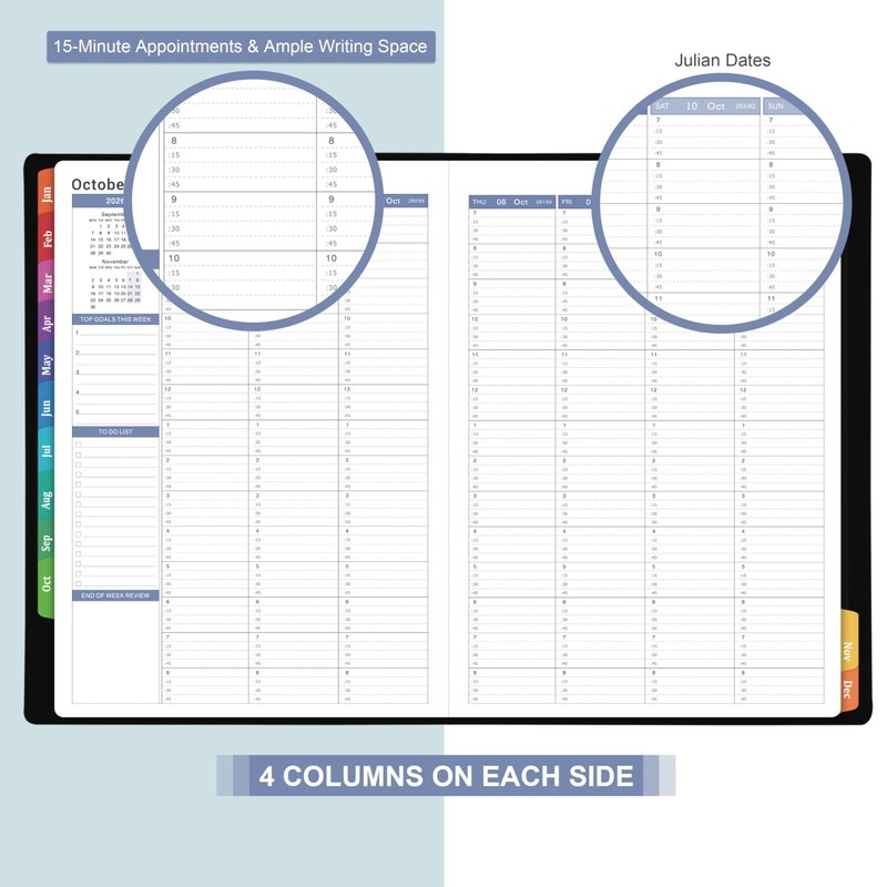 2026 Appointment Book & Planner - 2026 Daily Hourly Planner,