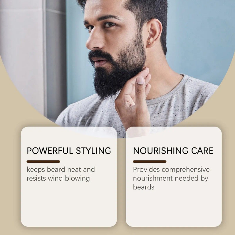 Pc Cera For El Cuidado De La Barba En Forma