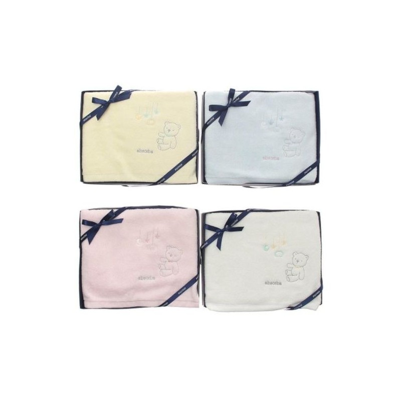 Galleria Rooting Towel Wrapper + Jenny & Leo Rattle Set