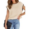 EVALESS Plus Size Summer Spring Short Sleeve Sweaters Cute Dressy