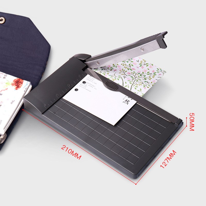 Mini A5 Paper Trimmer 4x6in Panel Size Portable Desktop Manual