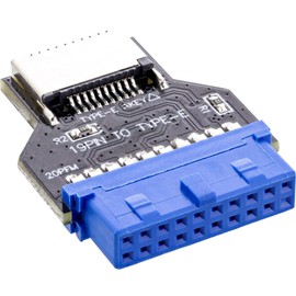InLine® USB 3.0 Motherboard to USB 3.2 Type-E Key-A Adapter Internal