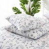 Levoo Duvet Cover King Size Floral Patterned Bedding Duvet Cover