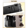 JUWEVAZU Window Master Switch and Bezel Driver Side Fit for