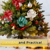 ONTODEX 27PCS Christmas Gift Wrap Bows for Presents, Xmas Pull