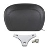 Detachable Leather Sissy Bar Backrest Pad Bracket Fits For Harley
