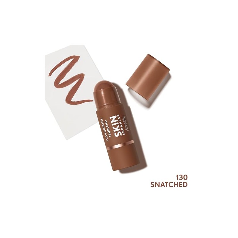 COVERGIRL TruBlend Skin Enhancer, Contour Balm, Resistente al Agua, 6